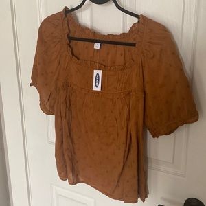 NWT womens shirt - copper coloured size M